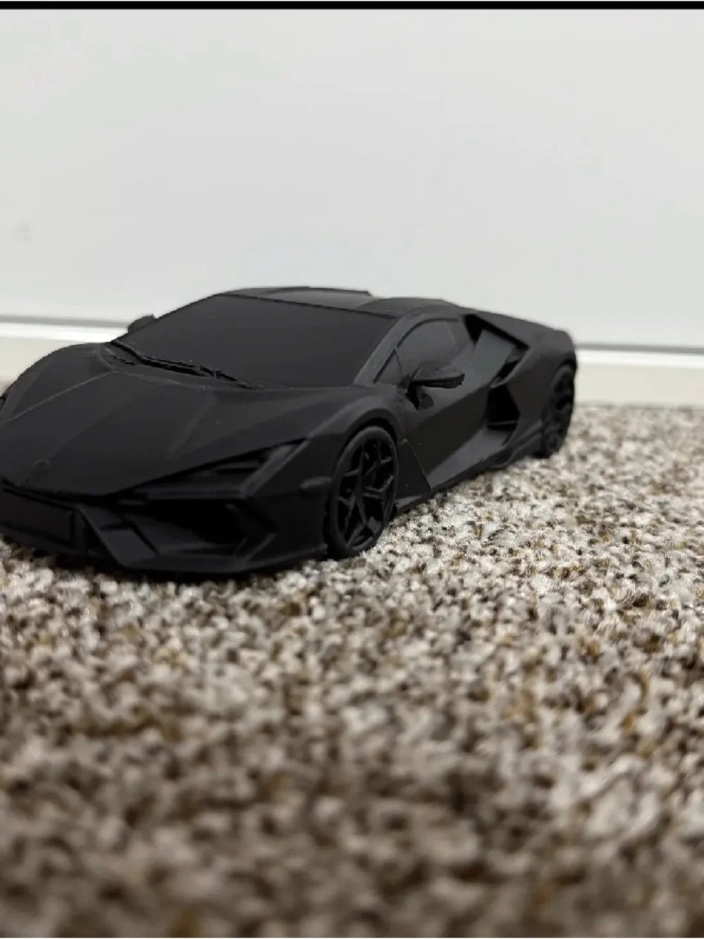 Kids Black Sports Car Toy - Brand Unknown